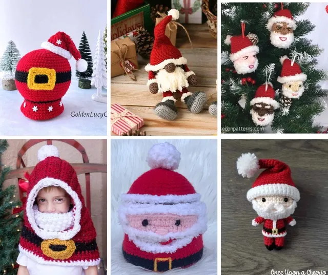 15 Santa Crochet Patterns