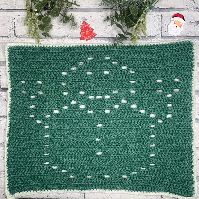 Snowman Filet Crochet Pattern Free