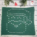Filet Crochet Santa Free Pattern