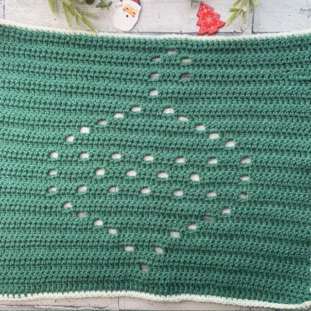 Filet Crochet Ornament Pattern