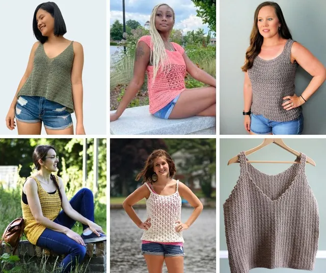 Easy Crochet Tank Top Patterns