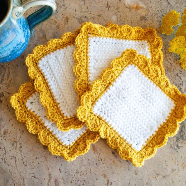 20 Crochet Coaster Patterns
