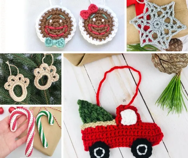 Free Crochet Christmas Ornament Patterns