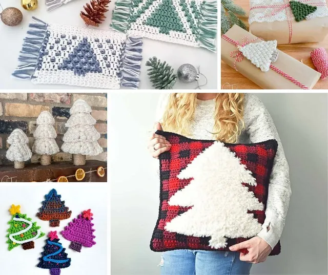 30 Free Crochet Christmas Tree Patterns