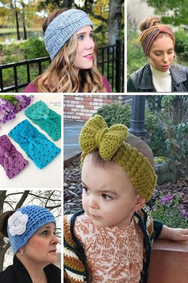 Even More Easy Crochet Headband Patterns