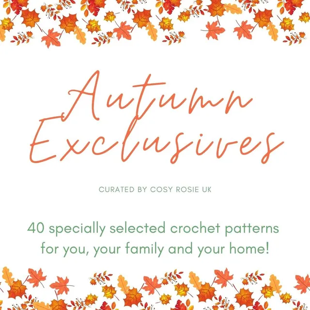 40 Autumn Crochet Patterns for Fall