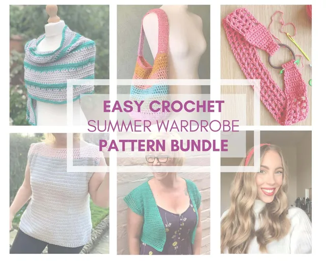 5 Easy Crochet Patterns for your Summer Wardrobe