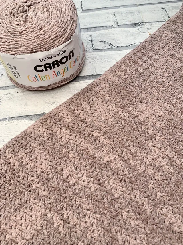 Caron Cotton Angel Cake Yarn Review