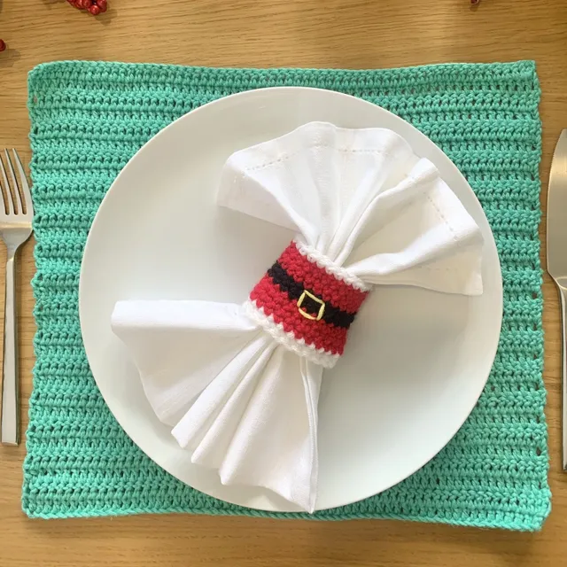 Crochet Napkin Ring Pattern