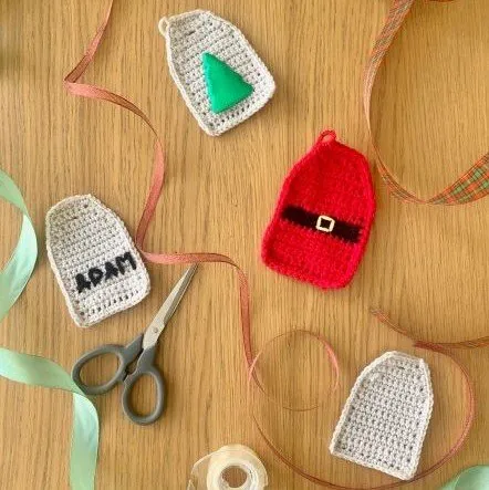 Crochet Gift Tags Pattern