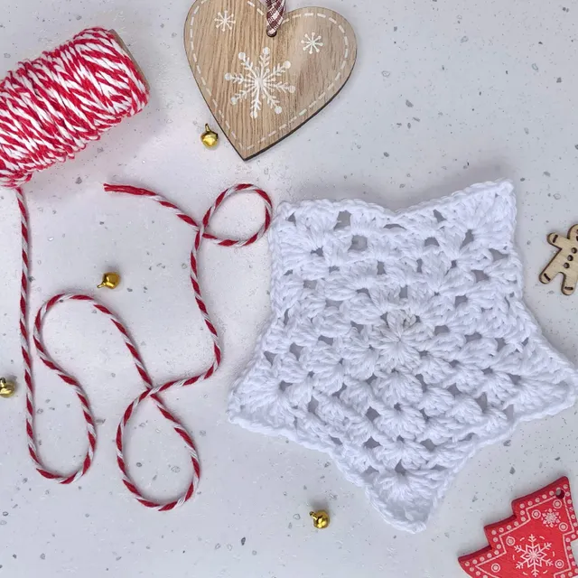 Crochet Granny Star Pattern Free