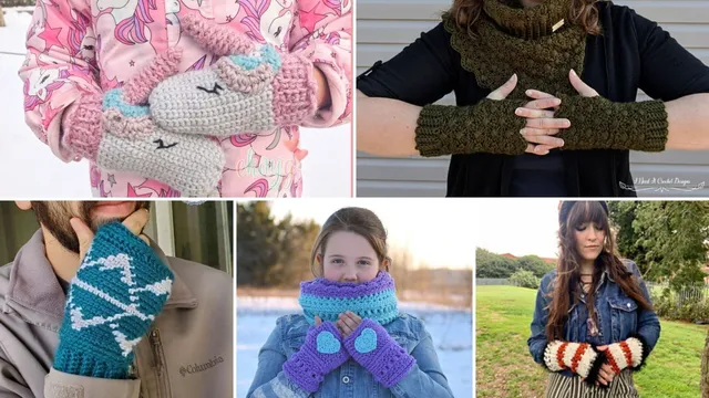 Even More Crochet Ideas: Crochet Fingerless Gloves