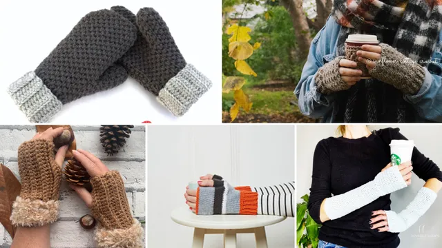 Crochet Ideas: Crochet Fingerless Gloves