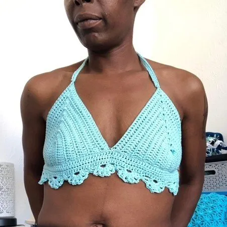 Easy Crochet Bralette Pattern Free