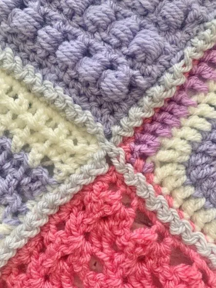 A Unique Way to Join Granny Squares Together