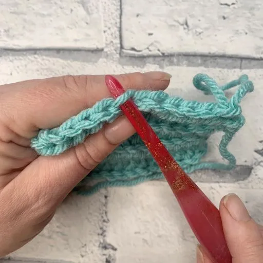 What BLO in Crochet means
