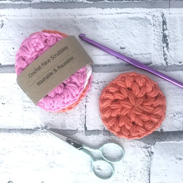 Crochet Face Scrubby Pattern