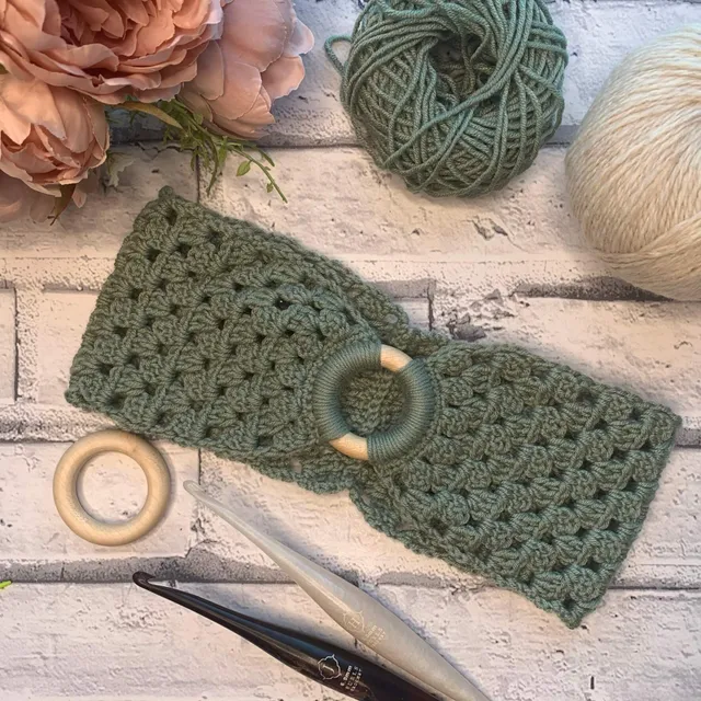Spring Crochet Headband Pattern