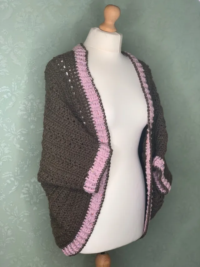 Crochet Rectangle Shrug