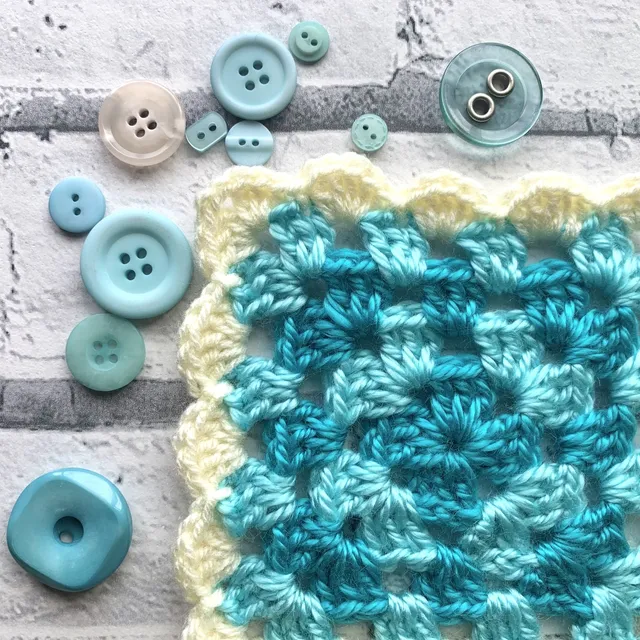 Shell Stitch Crochet Edge for Granny Squares