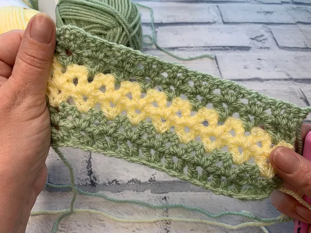 Easy V Stitch Crochet Tutorial