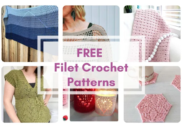 Free Filet Crochet Patterns for beginners