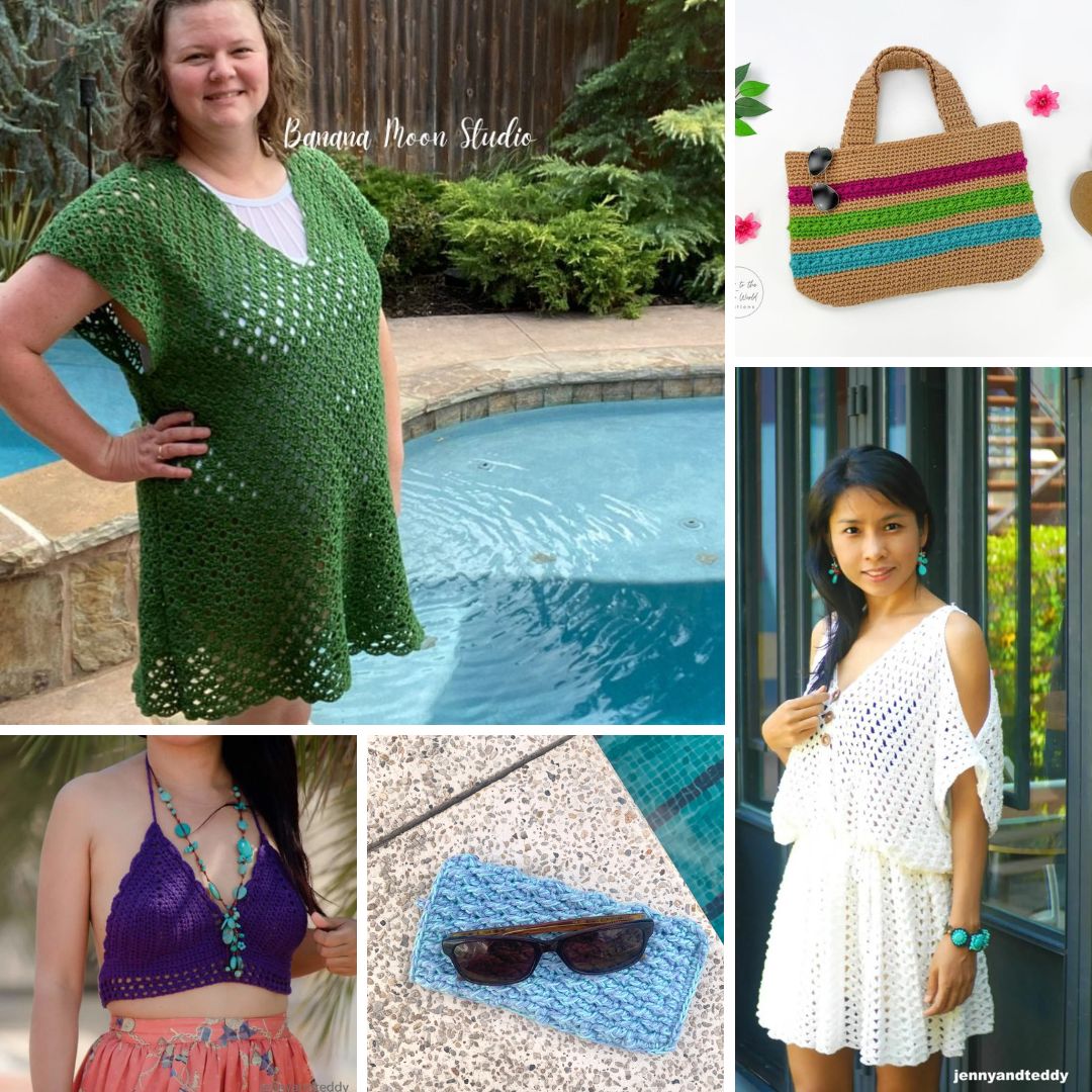 30 Free Crochet Projects for Pool Days