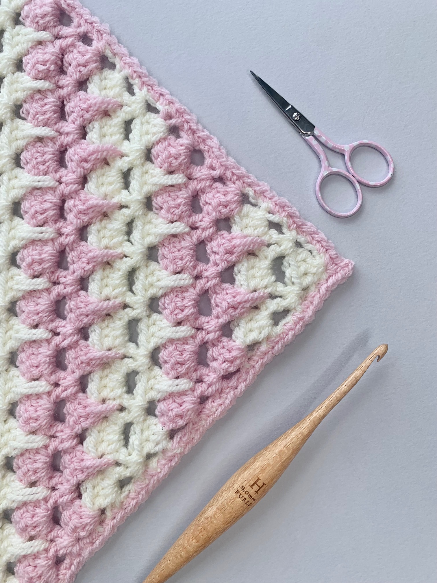 Granny Stitch Corner to Corner Square