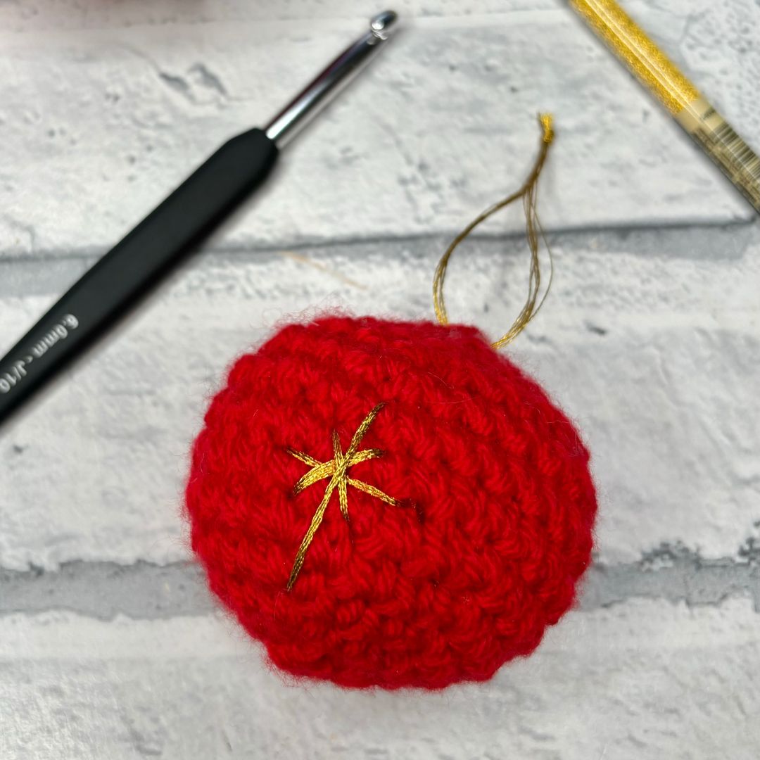 Christmas Crochet Bauble Pattern