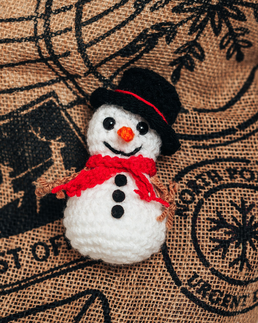 Crochet Snowman Pattern