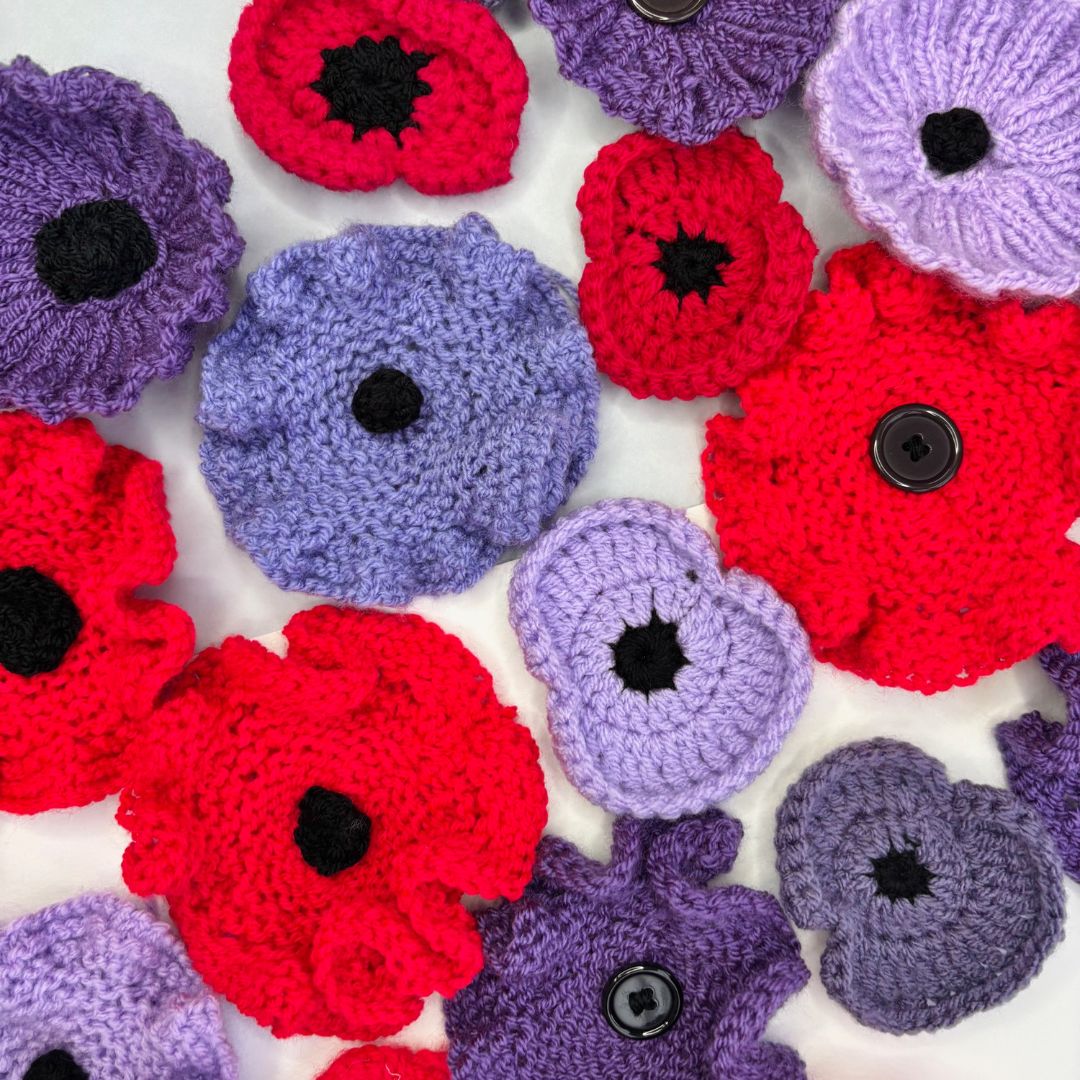 Duston Remembrance Poppy Cascade